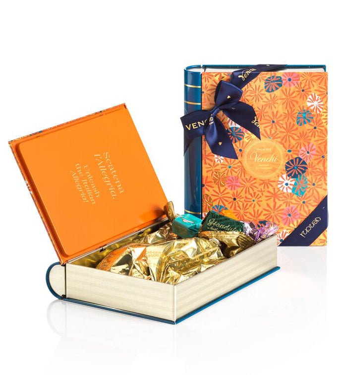 Venchi Maxi Murine Book with Assorted Chocolates