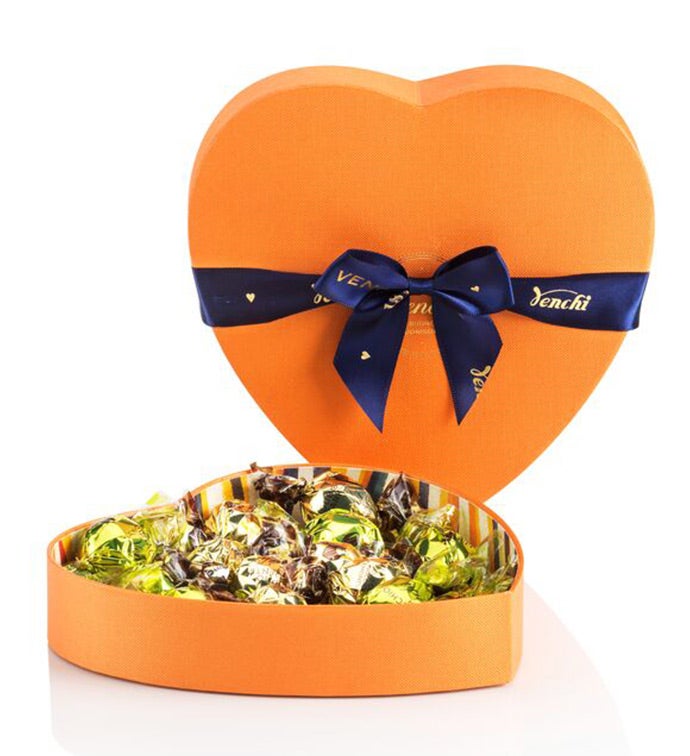 Venchi Chocolate Murrine Heart Gift Box