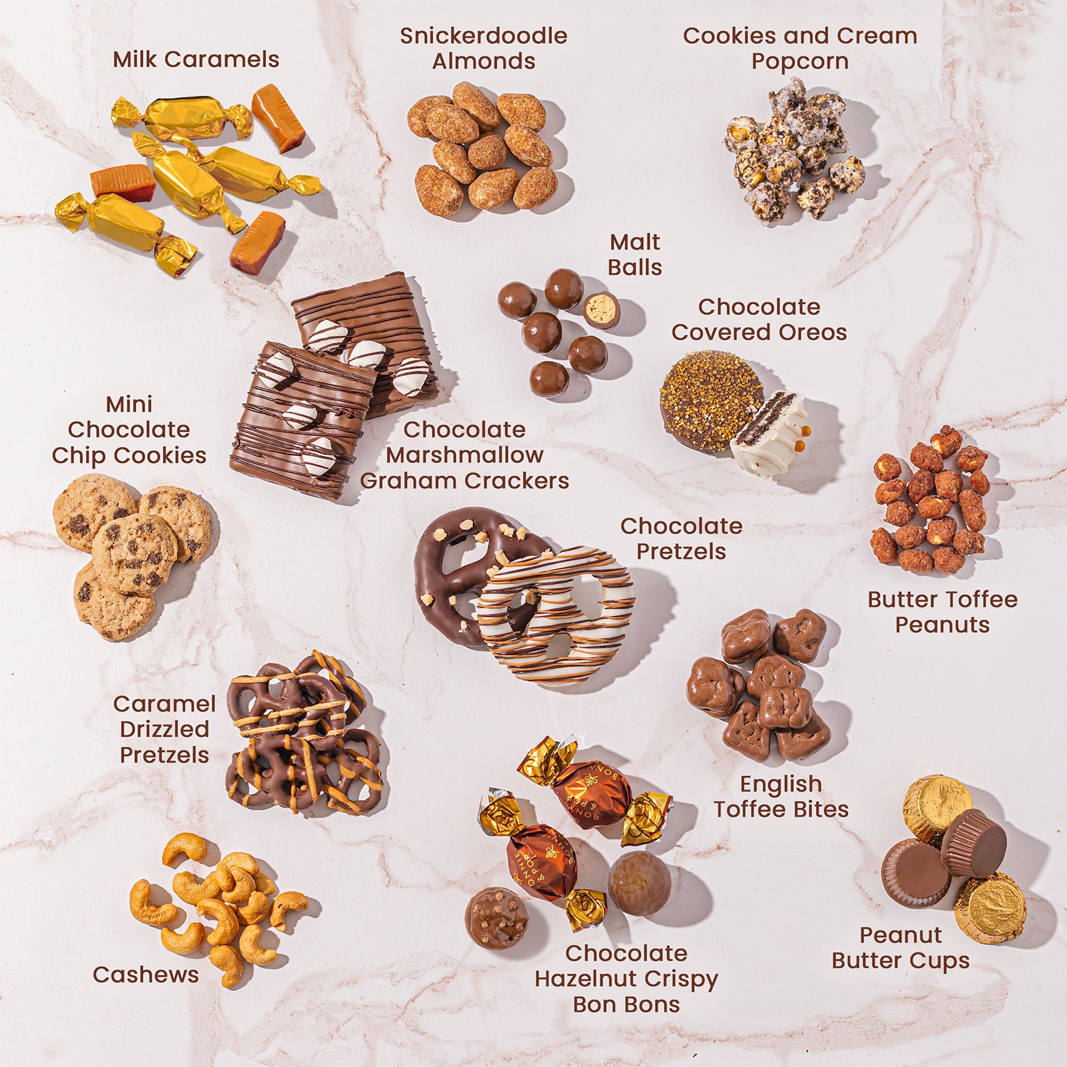 Bonnie & Pop The Abundance Sweets Gift Tower