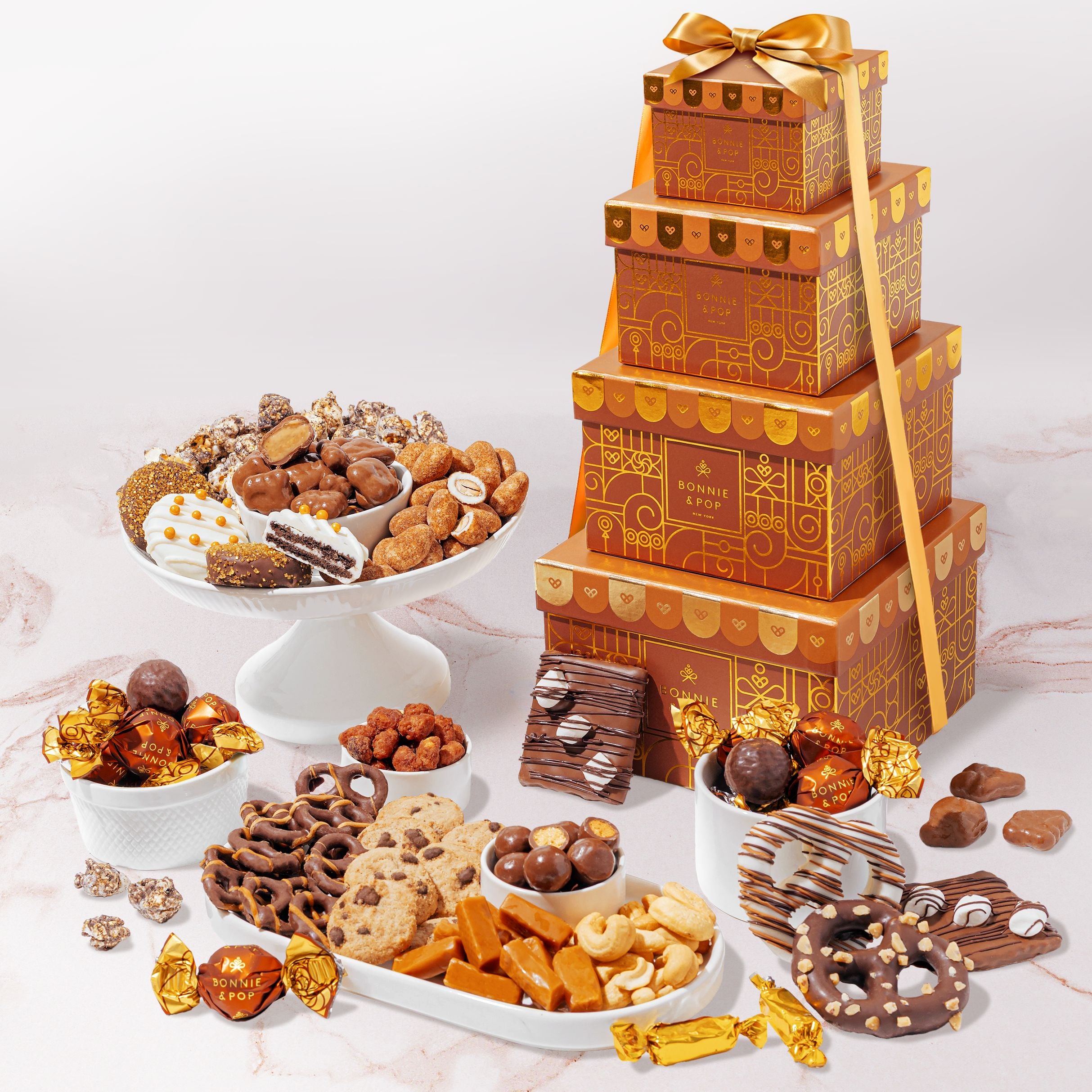 Bonnie & Pop The Abundance Sweets Gift Tower