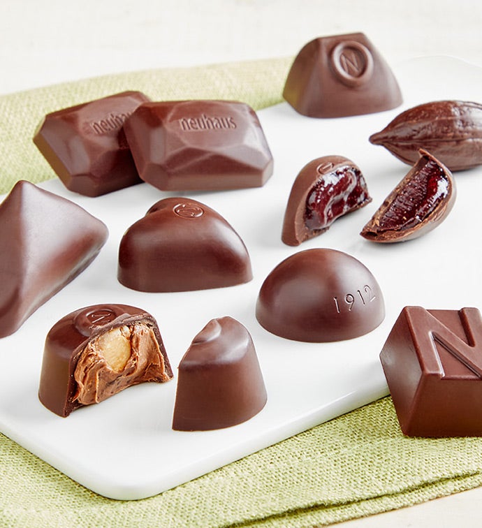 Neuhaus All Dark Assorted Belgian Chocolates 10 pc
