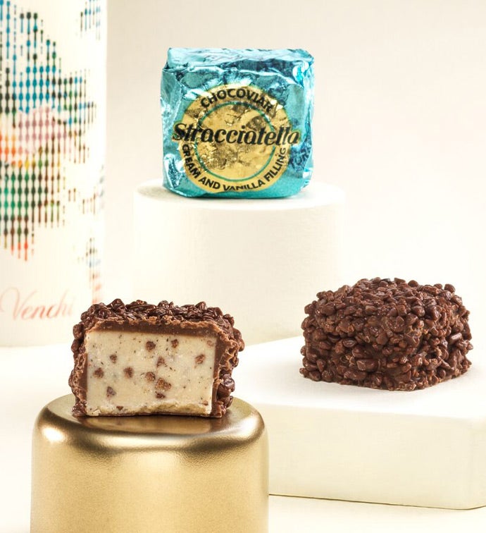 Venchi Chocoviar Stracciatella Chocolate Gift Bag